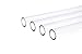 Alphacool Eisrohr PETG HardTube 10mm ID, 13mm OD, 80cm, Clear, 4-pack