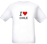 I LOVE CHILE - Country-series - White T-shirt