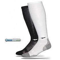 DeFeet DeCompressor D-Logo Running/Cycling Compression Socks - DECOMB