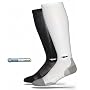 DeFeet DeCompressor D-Logo Running/Cycling Compression Socks - DECOMB