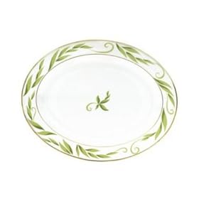 Bernardaud Frivole Oval Platter, 13 by Bernardaud
