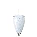 Juli 1 Light Pendant Finish: Satin Nickel, Glass Shade: Carrera