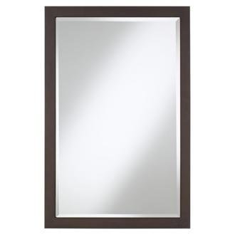 Possini Euro Bronze Rectangular Metal 33 High Wall Mirror