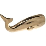 Polished Brass Whale Hearth Magic Wood Stove Steamer