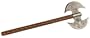 Mittelalterliche Doppelaxt, L�nge: 60 cm