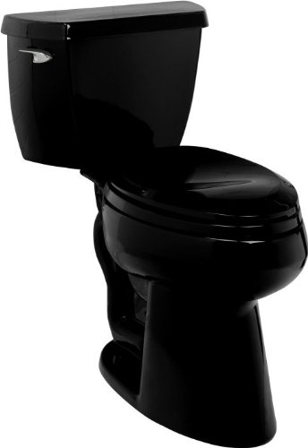 More information about Kohler Wellworth K-3422-7 Bathroom Elongated Toilets Black