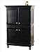 Hampton Computer Armoire (Black) (56.5 H x 35.5 W x 23.625 D)
