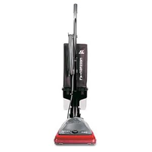 Sanitaire Commercial Lightweight Bagless Upright Vacuum 14 lbs Gray/Red