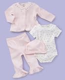 Little Me Baby Girl 4 Piece Take Me Home Set