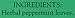 Harney and Sons Peppermint Herbal Tea Capsules, 16 Count
