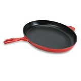 Review   / Le Creuset Oval Fry Pan: Cherry