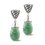 Carolyn Pollack Sterling Silver Green Turquoise Colorful Pebbles Earrings