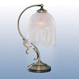 Victoriana Antique Brass Table Lamp