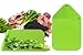 Cutting Board Plus Colander 2 in 1 Chopping Board with Integrated Strainer (Green) Christmas Gifts for Her
