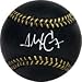 Alex Cora Black Leather Baseball