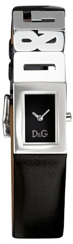 D&G Dolce&Gabbana Damenuhr 'Shout' DW0507 schwarzes Armband