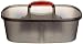 Casabella Rectangular Storage Caddy, Graphite