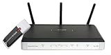 D-Link DKT-810 Wireless N ADSL2+ Router Kit (Includes Router DSL-2740B and USB dongle DWA-140) - Modem Router, Wireless N USB Adapter - Advance firewall - Parental control features