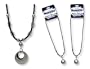 Lustrous Hematite Glass Beaded Necklaces