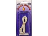 31zx79KiufL. SL160  Pepperell Candle Wick Wire Core Medium 8 Natural (3 Pack)
