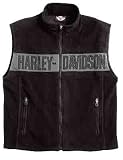 Harley-Davidson Men's Classic Fleece Vest-LIMITED EDITION. Embroidered graphics. 98430-09VM