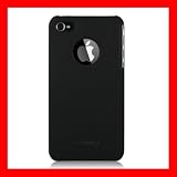 iPhone 4S Hard Rubber Case Accessory Cover Compatible with Apple iPhone 4 4G 4GS AT&T Verizon Sprint Bonus MiniSuit LCD Cleaner