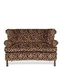 WingBack Loveseat Tiger