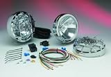 SlimLite Long Range System 6 in. Round Clear Lens Chrome Housing 130 Watts Pair of Lights