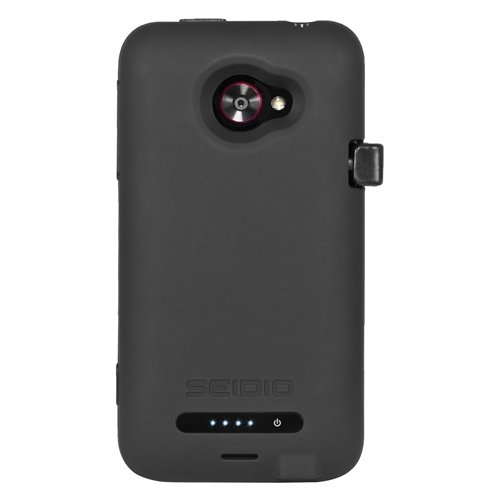 Buy Seidio BD3-PBYHTJET-BK Innocell Plus Power Case for HTC EVO 4G LTE - Combo Pack - Retail Packaging - Black