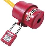 Master Lock 487 Reg Size 110/220v Master Elec Plug Lockout