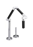 KOHLER K 6227 C12 CP Karbon Articulating Deck Mount Kitchen Faucet with Black Tube, Polished Chrome 31zxcI6B1iL. SL160 KOHLER K 6227 C12 CP Karbon Articulating Deck Mount Kitchen Faucet with Black Tube, Polished Chrome