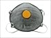 SSE056 Moulded Odour Mask Valved