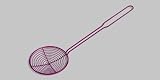 BORDEAUX Kull Skimmer for Swabian Spaetzle / Pasta / Noodles - STAINLESS STEEL
