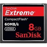 Sandisk Extreme 8GB UDMA 60MB/s 400X CF(コンパクトフラッシュ) 海外パッケージの画像