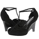 Via Spiga Women's 'Boost' Black Suede Wedge Pump