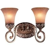Minka Lavery Lights 5552-477 2LT Bathroom Lighting - Patina Romance Indoor Lighting