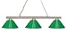 Z-Lite Pool Table Light - Sharp Shooter Plastic Green 3 Light Pool Table Light Z-Lite Pool Table Light - Sharp Shooter Plastic Green 3 Light Pool Table Light