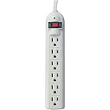 Axis 45104 6-Outlet Surge Protector for Standard Electronics