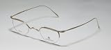 AMAZON SPECIAL: AUTHENTIC RODENSTOCK 4222 40-25-140 BEIGE PEARL TITANIUM SOPHISTICATED & UNIQUE RX VISION OPTICAL ADULT EYEGLASSES/GLASSES/FRAMES WITH DEMO LENSES - womens/mens/unisex - light weight & allergy free