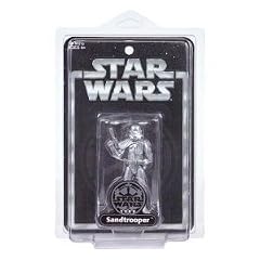 STAR WARS - SILVER SAGA EDITION 2004 - SANDTROOPER SILBER - HASBRO