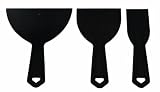 Goldblatt G05805 3-Pack Plastic Putty Knife Variety Set