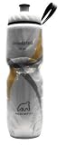 BOTTLE POLAR 24oz INS WHT/YEL SWOOSH