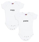 Copy and Paste Twin Onesies