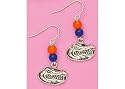 University of Florida Gator Dangle Earrings MULTICOLOR