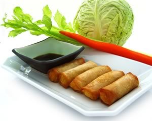 Vegetable Spring Rolls by artiko