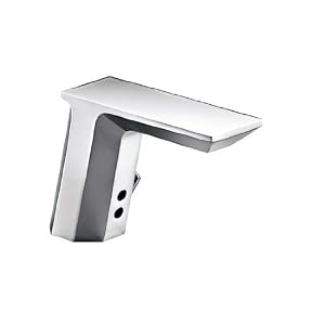 31zy6emxiwL. SL500 AA300  Buy Kohler K 7515 CP Polished Chrome Touchless Sculpted Hybrid Touchless Electronic Deck Mount Bathroom with best Review