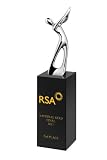 AC173 Crystal Golf Award - Engraved Free - 8.75 inch