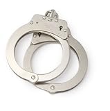 Hiatt Handcuff Standard Steel Handcuffs, Chain, Nickel