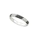14K White Gold 1/2 ct. Black and White Diamond Ring (Size-4.5) 14K White Gold 1/2 ct. Black and White Diamond Ring (Size-4.5)