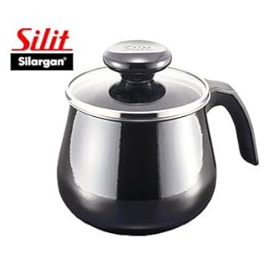 【クリックで詳細表示】silit silargan 【日本正規品】 プロフィ ガラス蓋付 ミルクポット 14cm： ホーム＆キッチン
